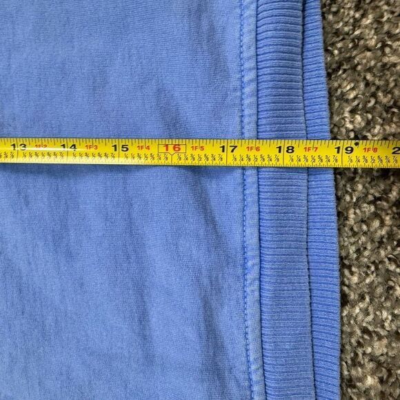 Vintage Paws Cropped 90s California Blue Pastel Sweatshirt Pullover S - Picture 7 of 7